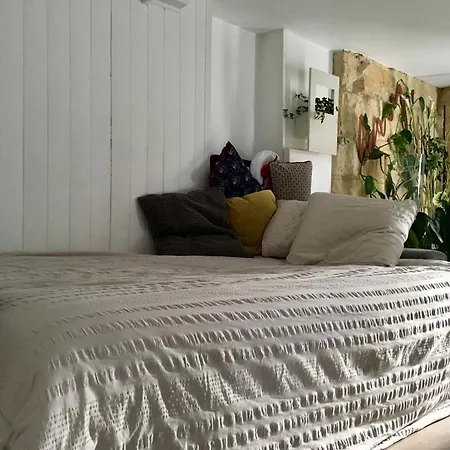 Canape-lit Men Only Ambiance Vintage Boheme Plantes Proche Centre ホームステイ